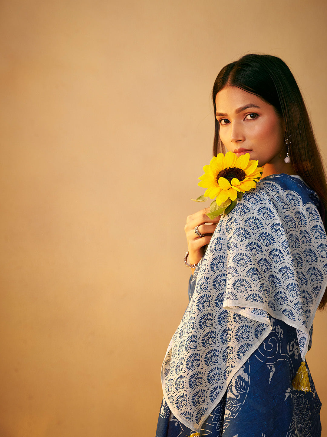 Saanvi Pure Cotton Printed Anarkali Set