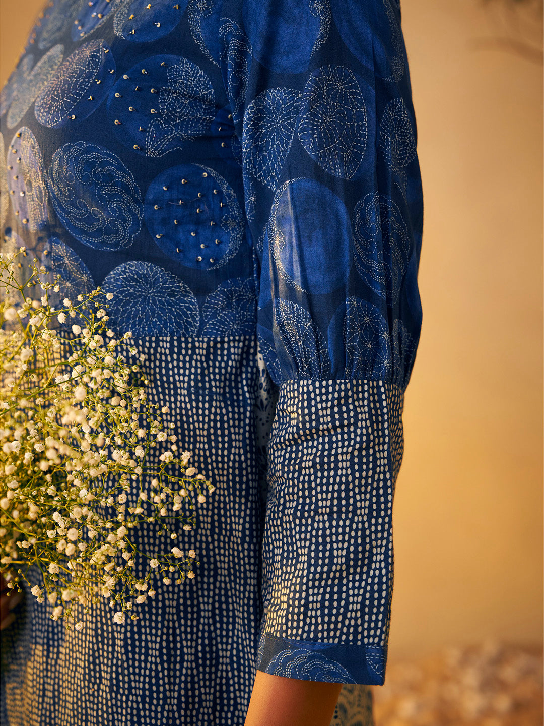 Samira Pure Cotton Anarkali Kurta Set