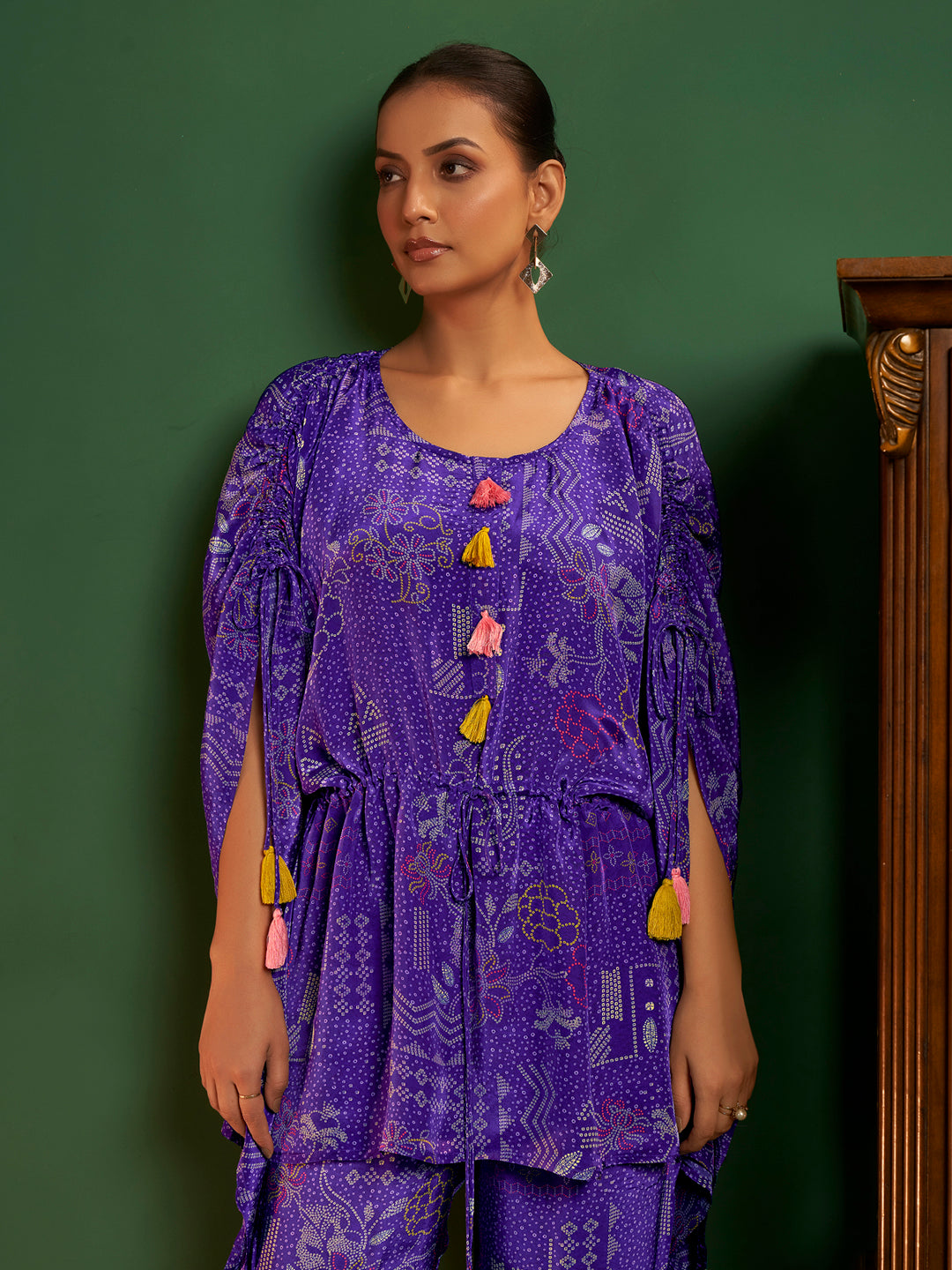 Riddhi Natural Crepe Printed Co-ord Set