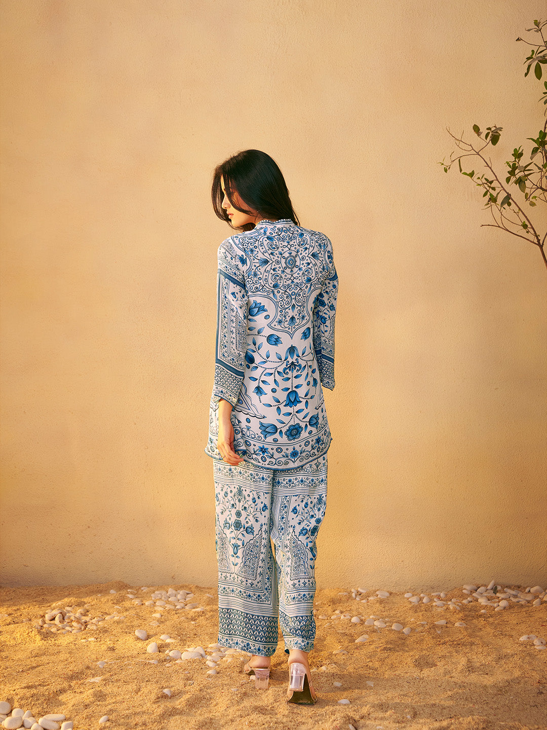 Vaishvi Natural Crepe Floral Co-ord Set