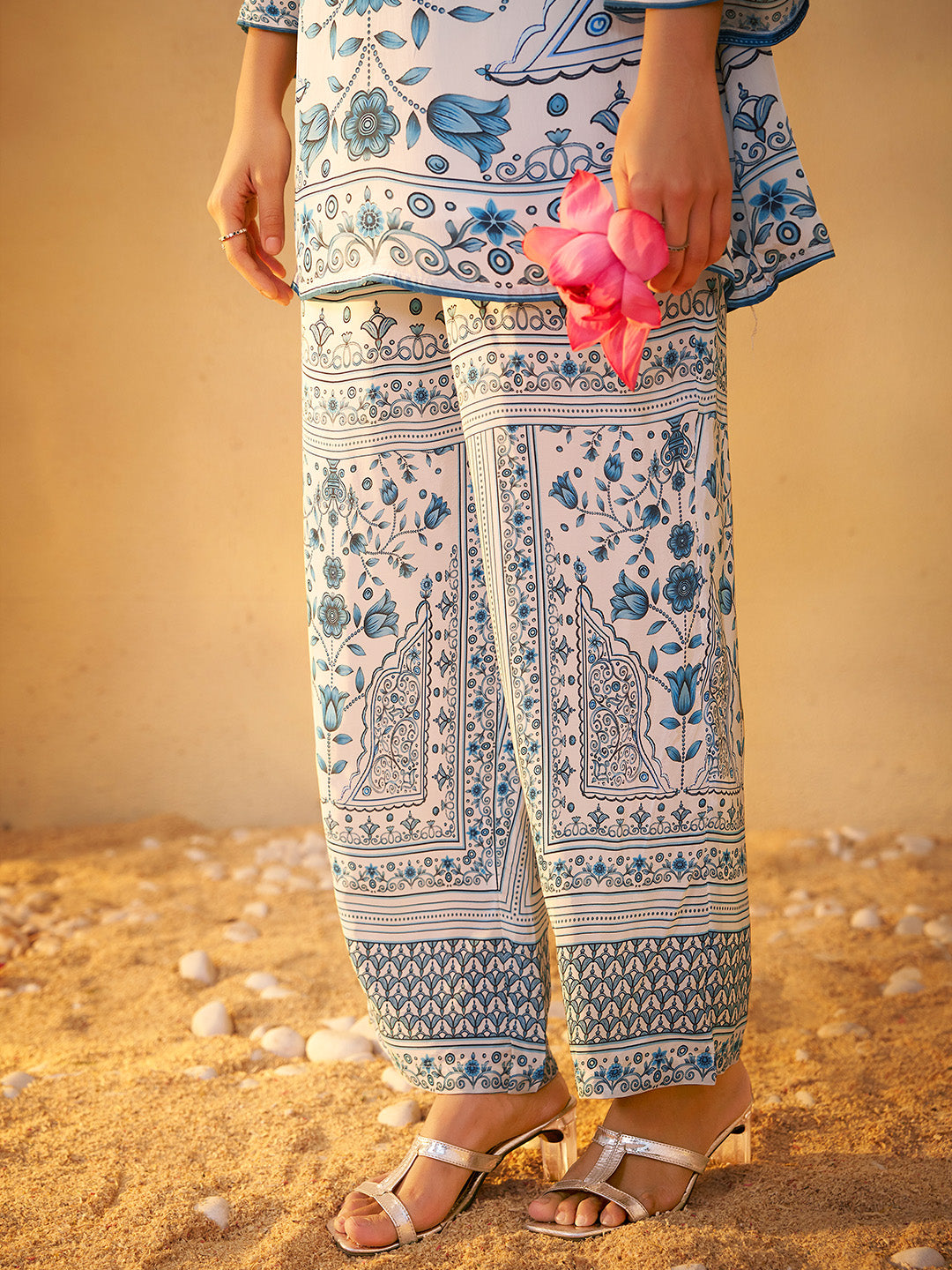 Vaishvi Natural Crepe Floral Co-ord Set