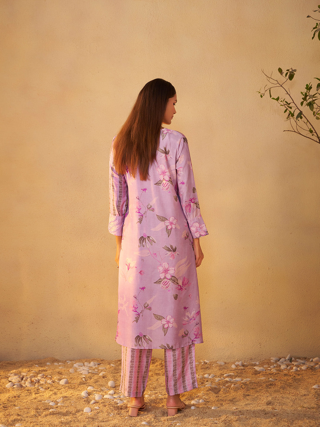 Arnika Muslin Printed Shrug Co-ord Set