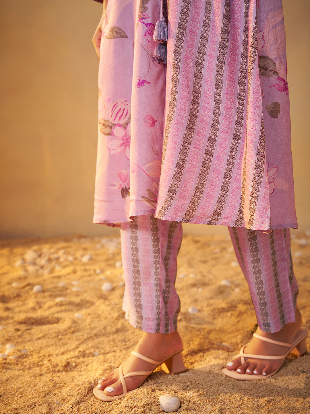 Arnika Muslin Printed Shrug Co-ord Set