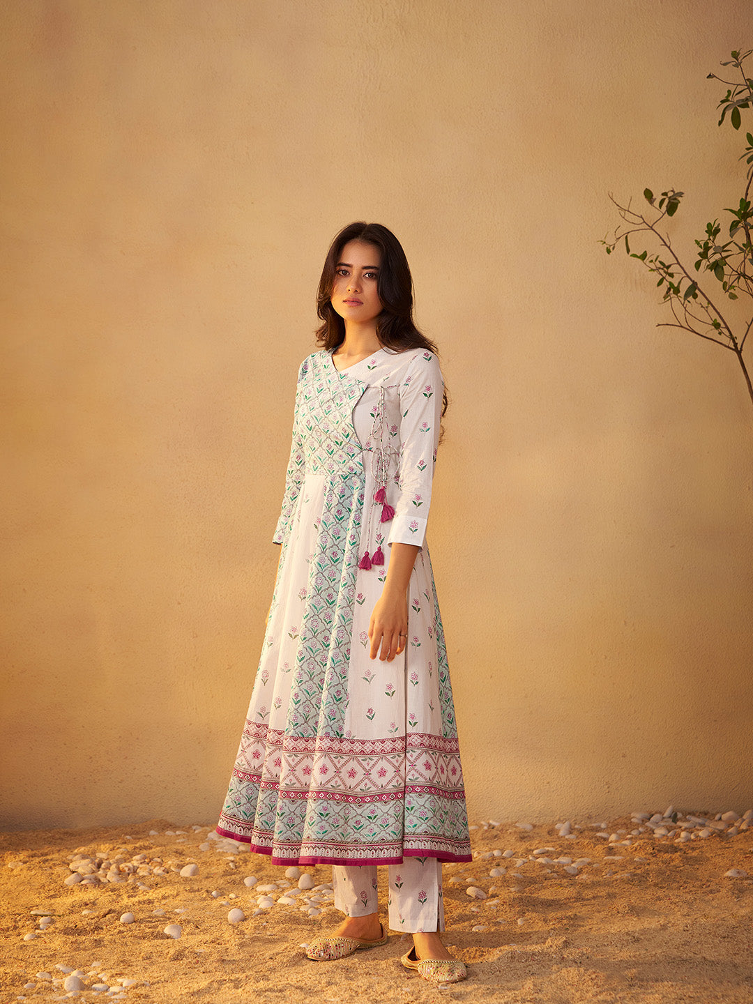 Anvitha Pure Cotton Printed Kurta Set