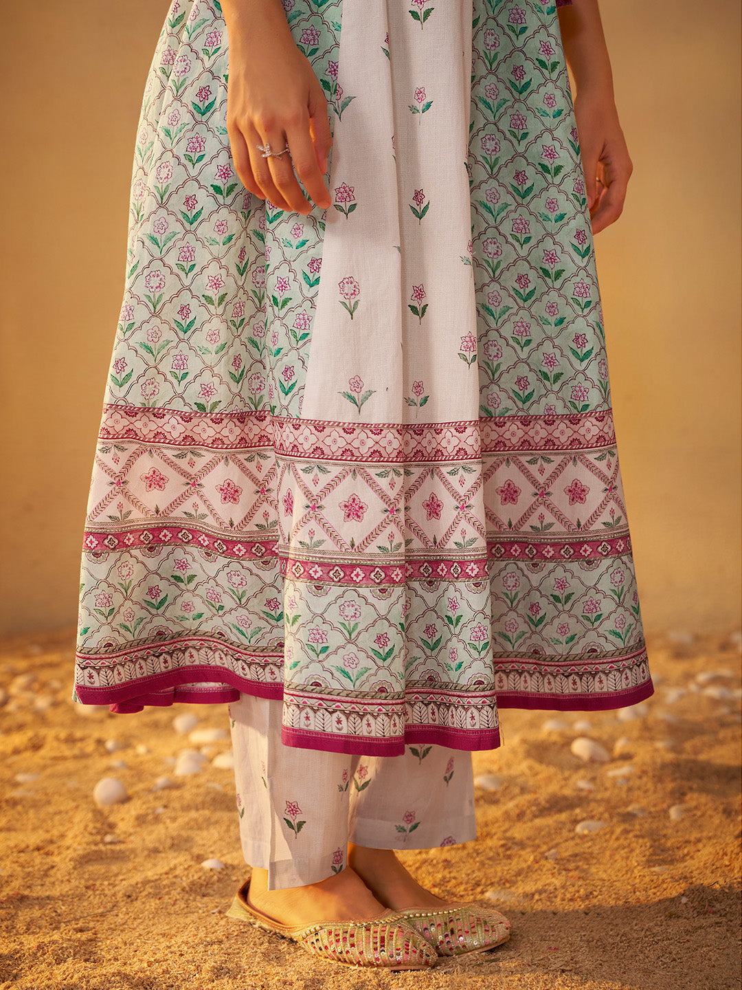 Anvitha Pure Cotton Printed Kurta Set