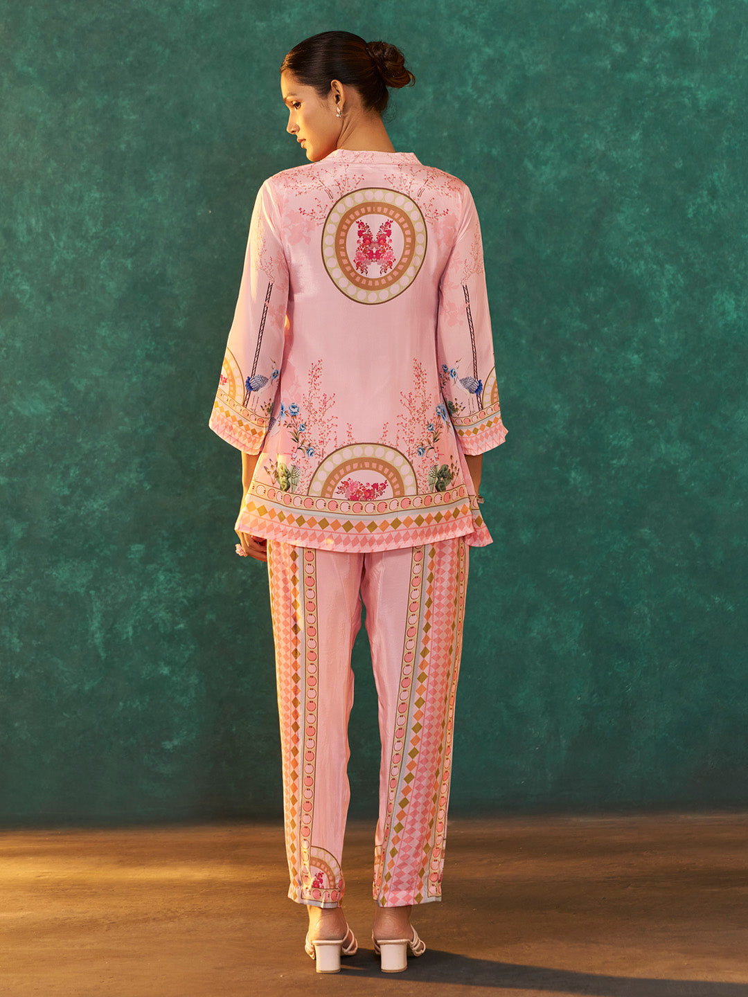 Malvika Natural Crepe Printed Co-ord Set