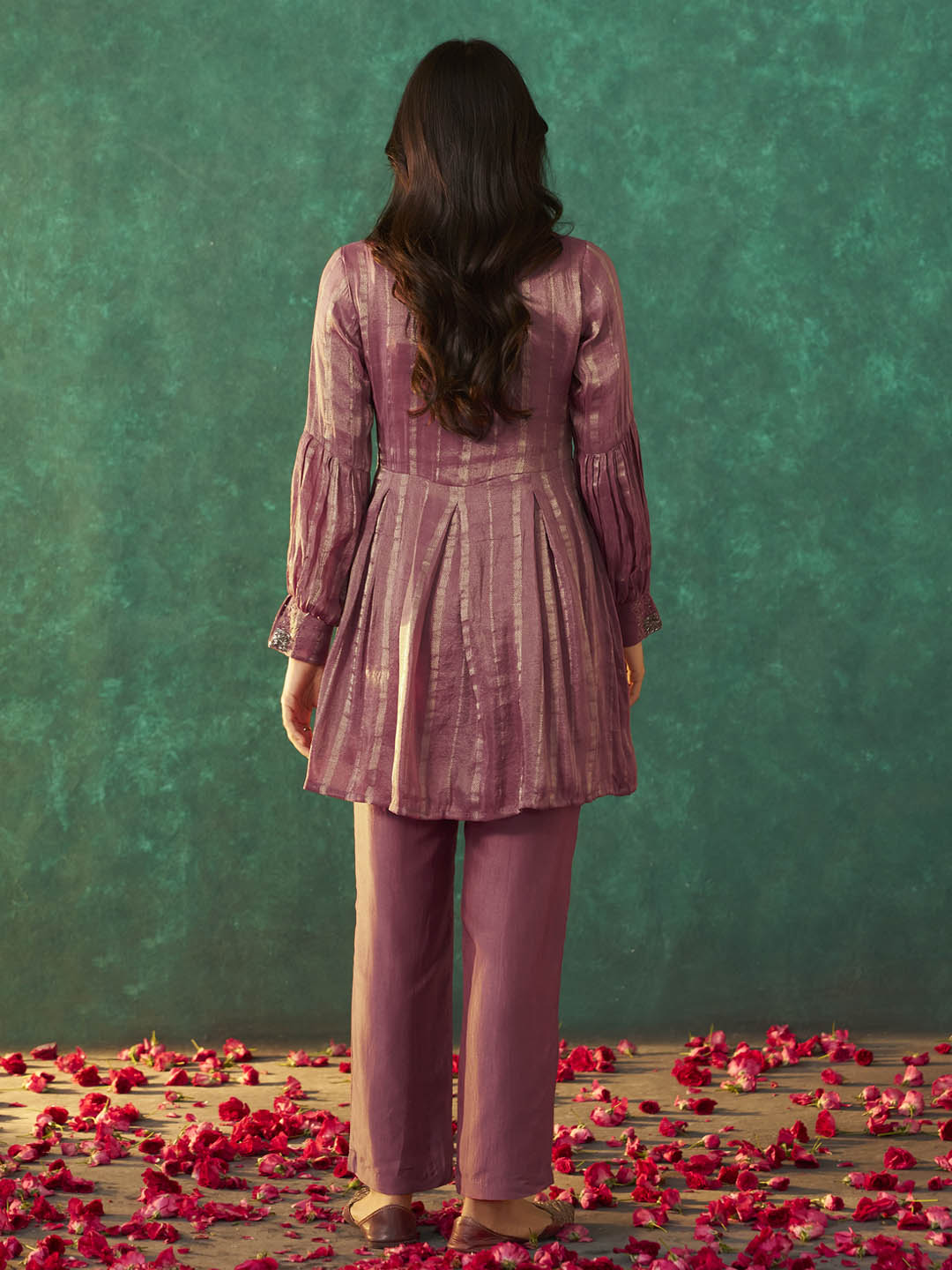 Gulvira Viscose Russian Jacquard Co-ord Set