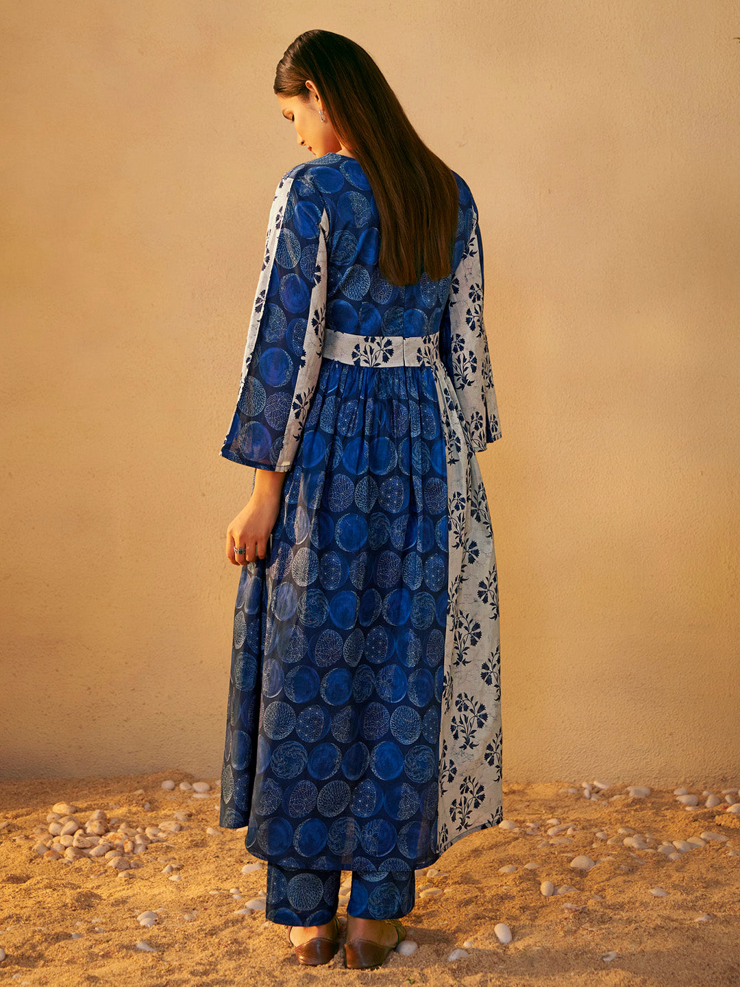 Yamika Pure Cotton Print Kurta Set