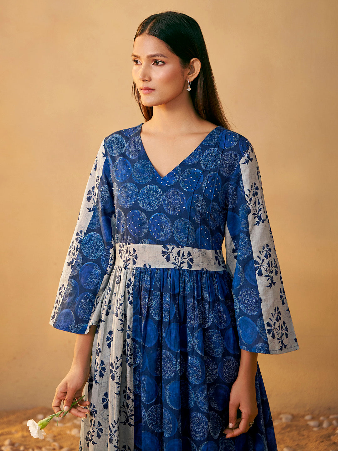 Yamika Pure Cotton Print Kurta Set