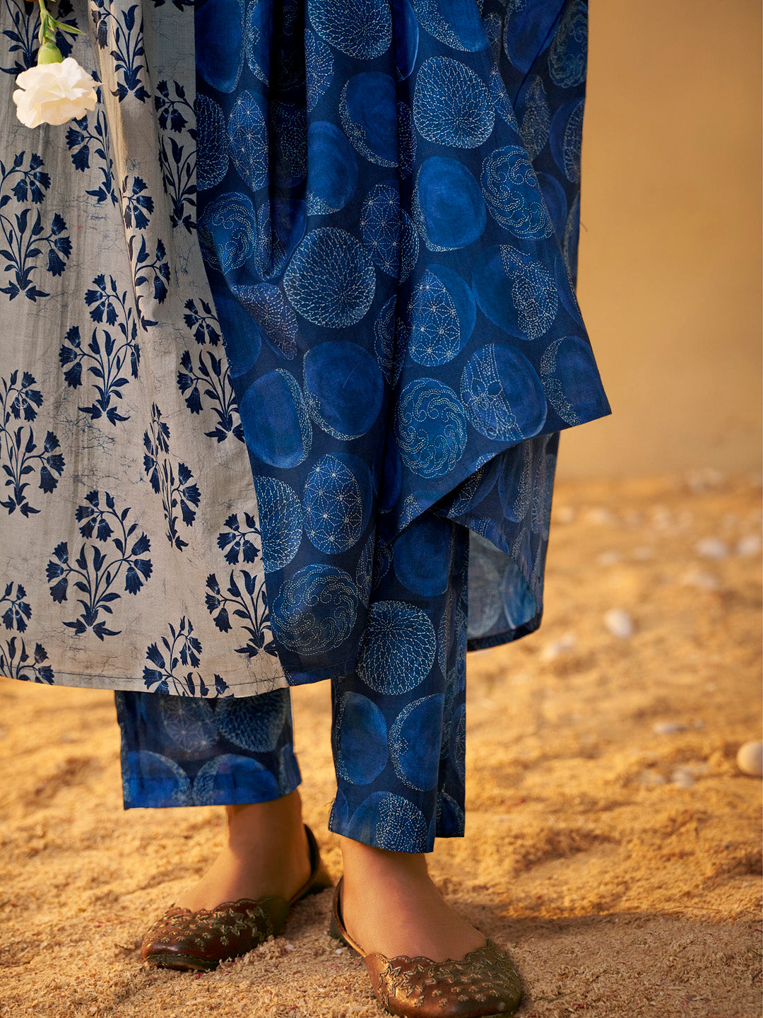 Yamika Pure Cotton Print Kurta Set