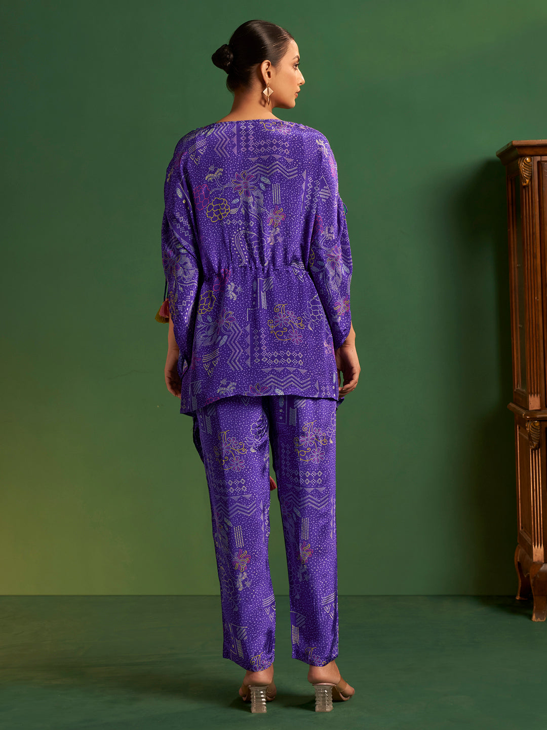 Riddhi Natural Crepe Printed Co-ord Set