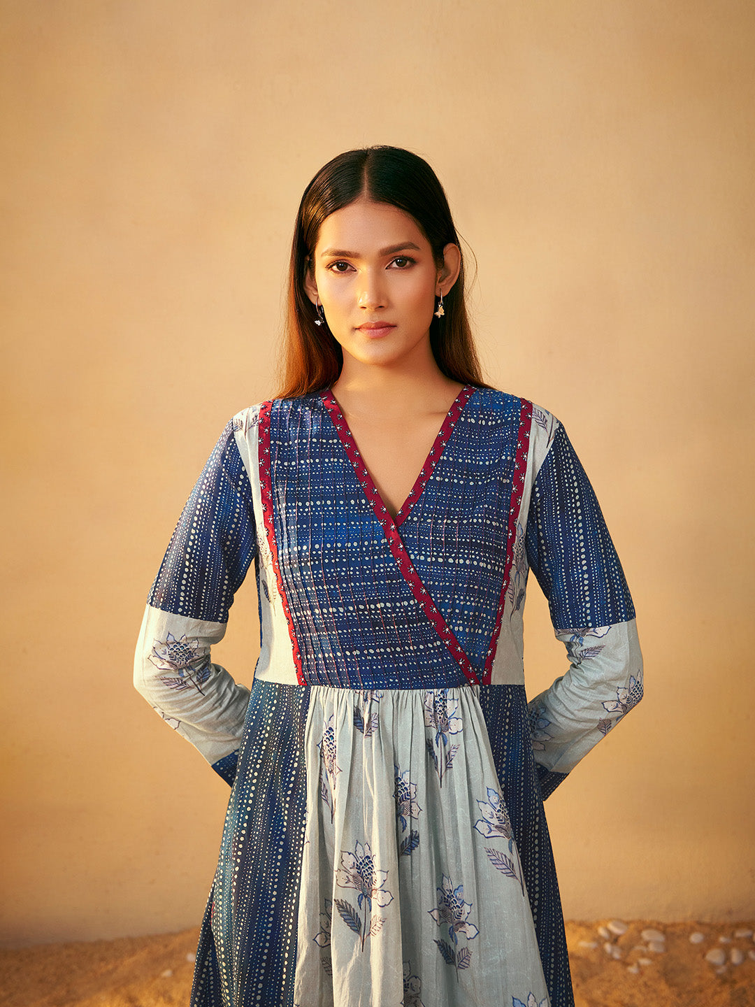 Devina Pure Cotton Printed Anarkali Set