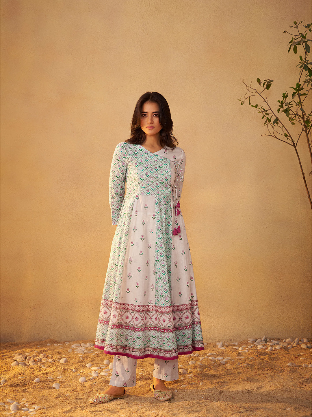 Anvitha Pure Cotton Printed Kurta Set