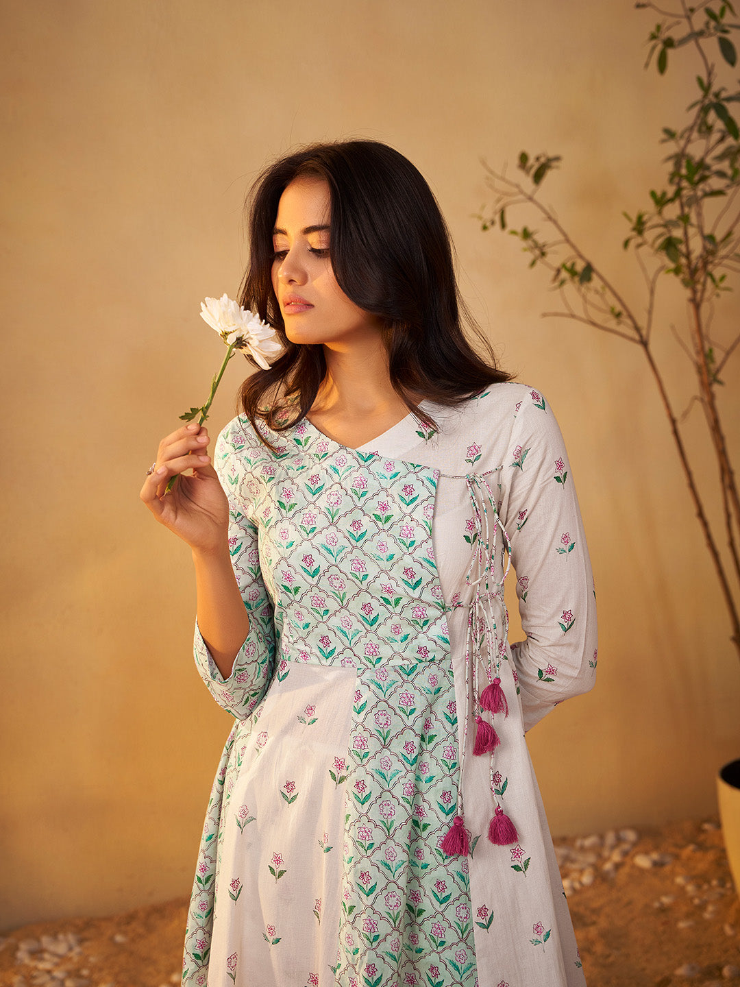 Anvitha Pure Cotton Printed Kurta Set