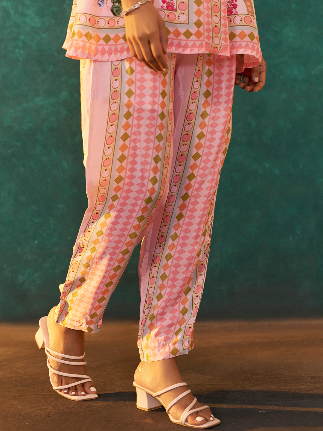 Malvika Natural Crepe Printed Co-ord Set