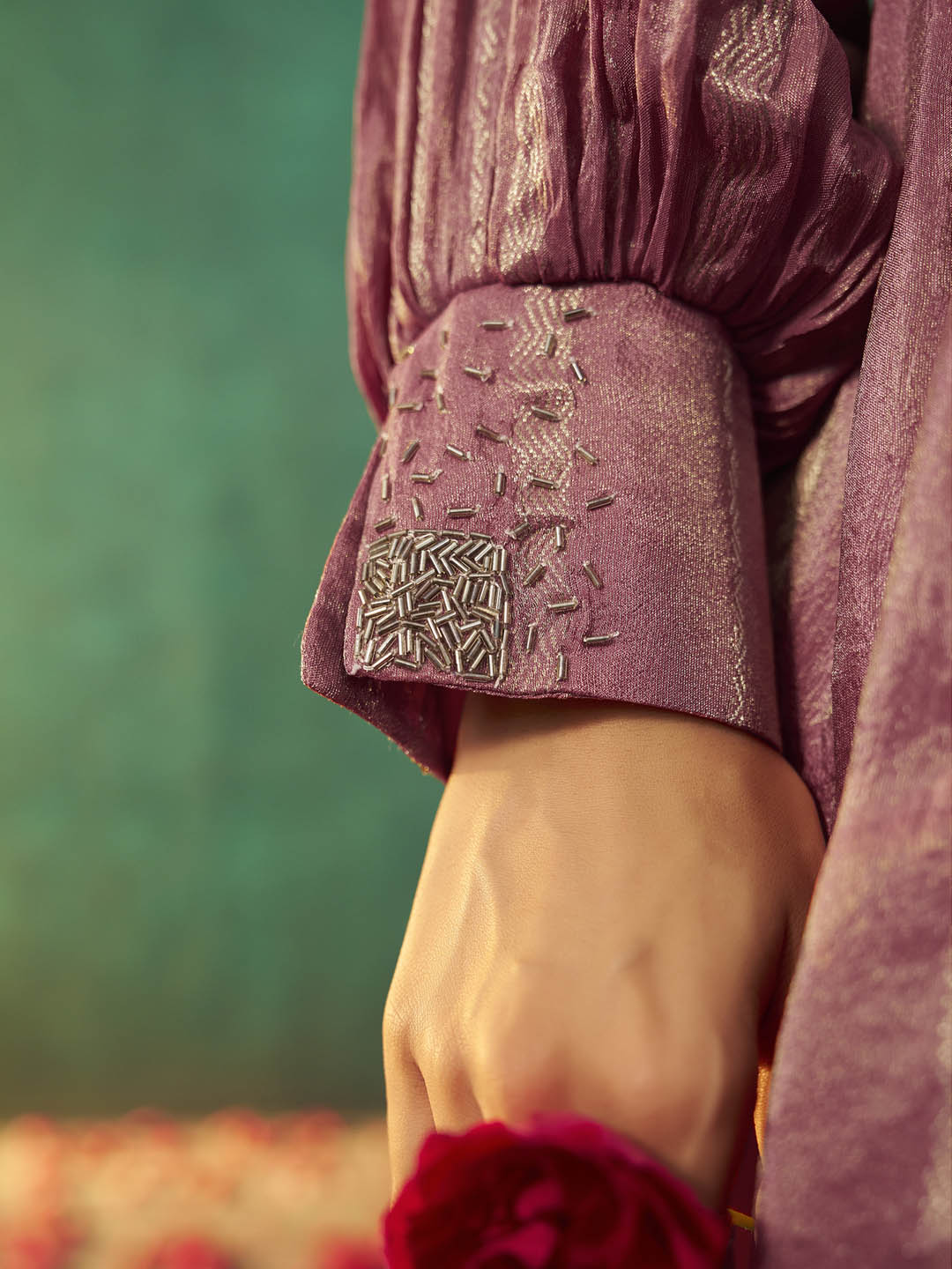 Gulvira Viscose Russian Jacquard Co-ord Set