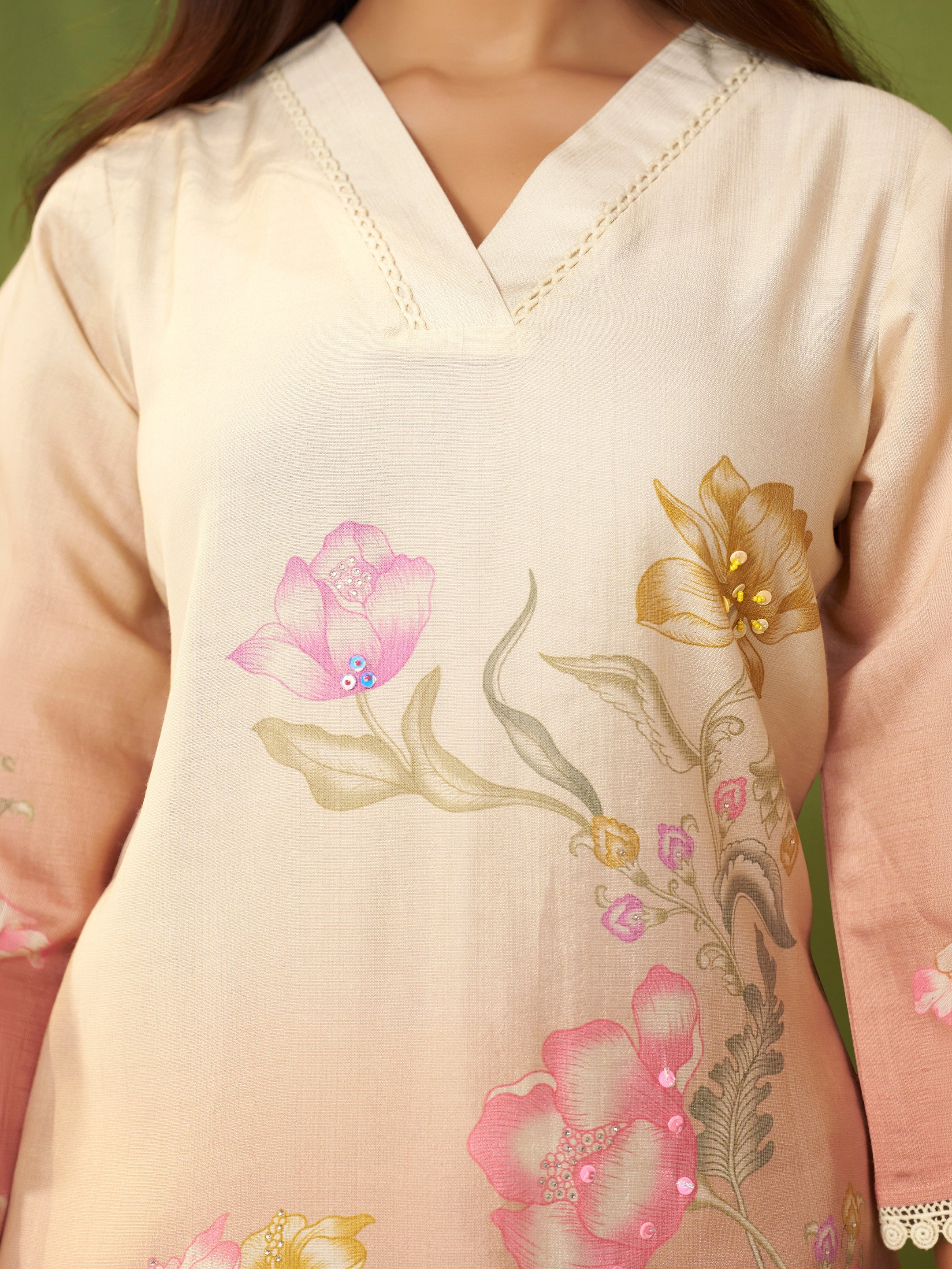 Mehak Pink Vatican Silk Co-ord Set