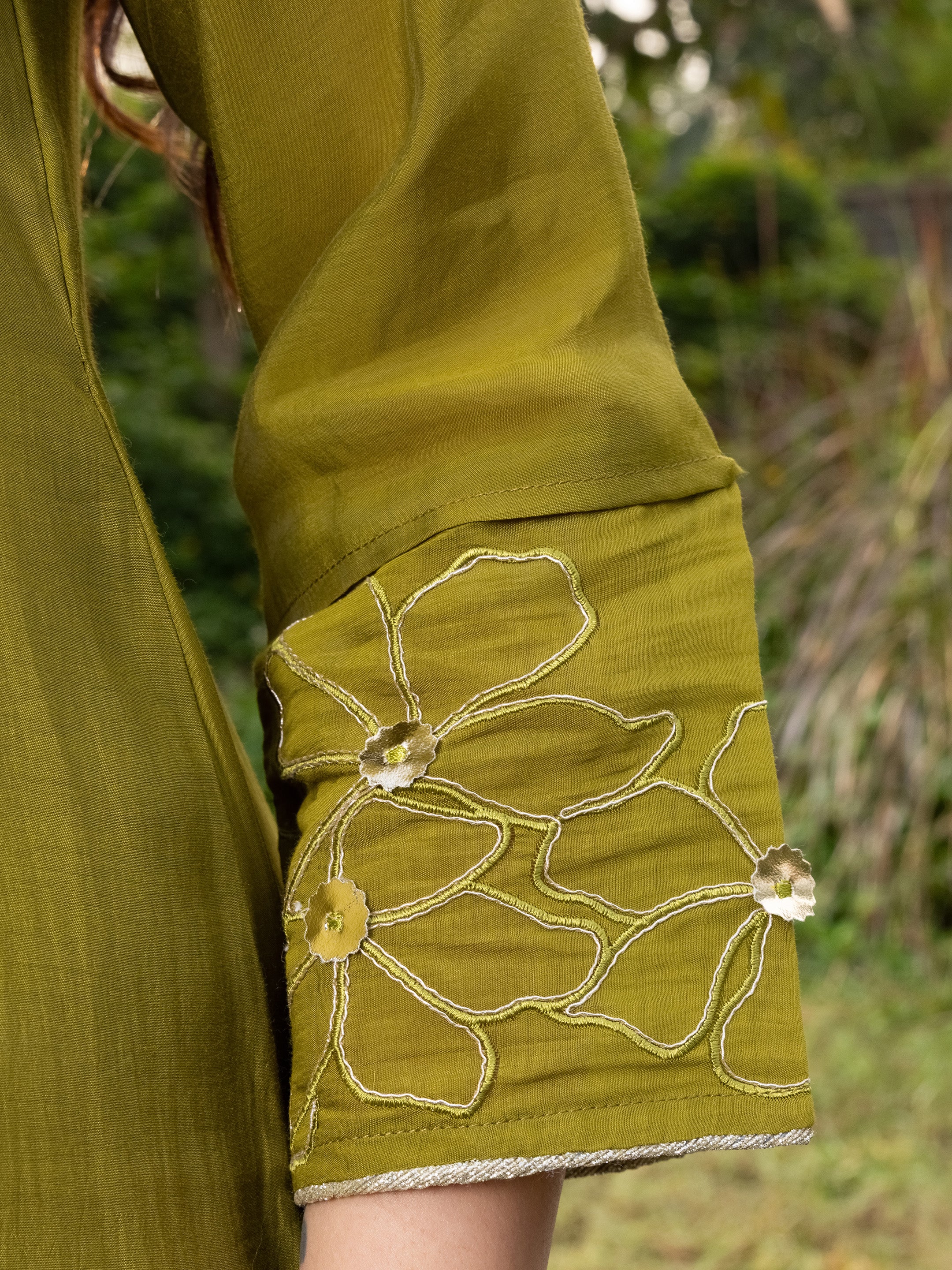 Sadhana Mul Chanderi Festive Suit Set