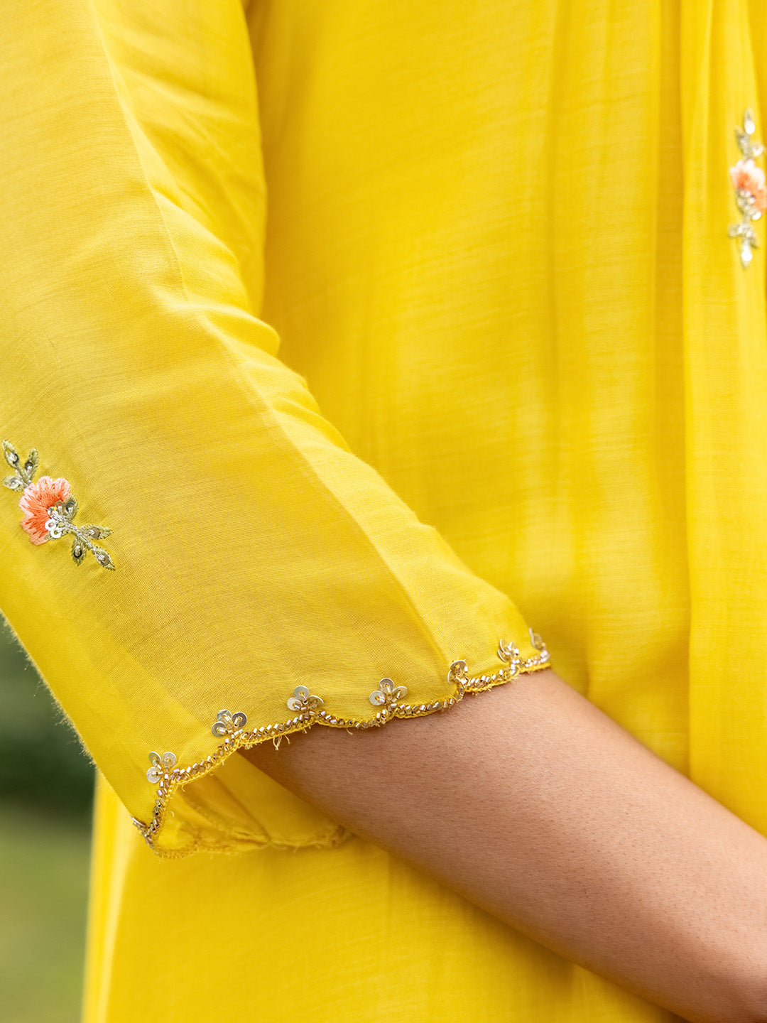 Ritika Mul Chanderi Festive Suit Set