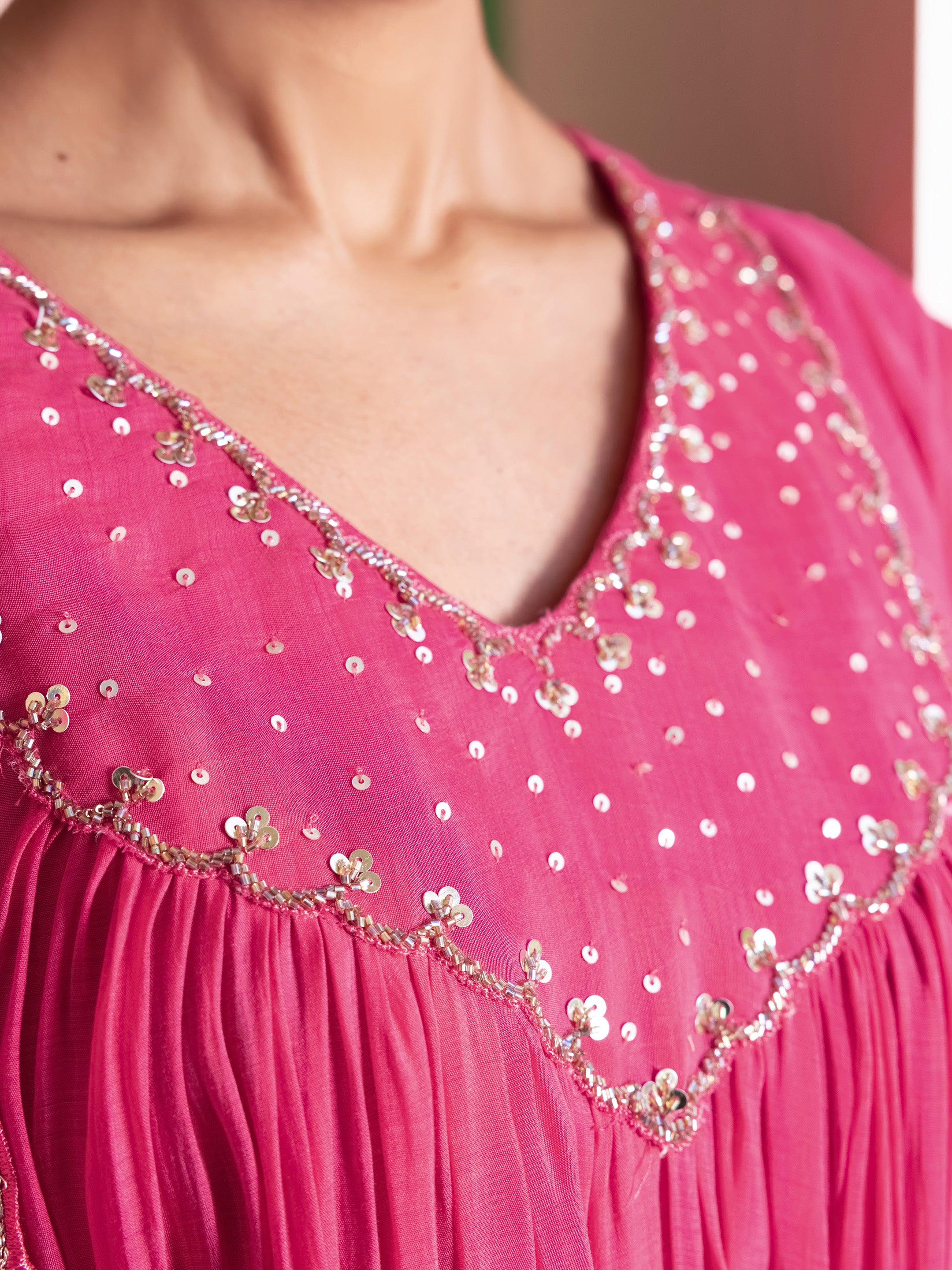 Jeevika Mul Chanderi Festive Suit Set