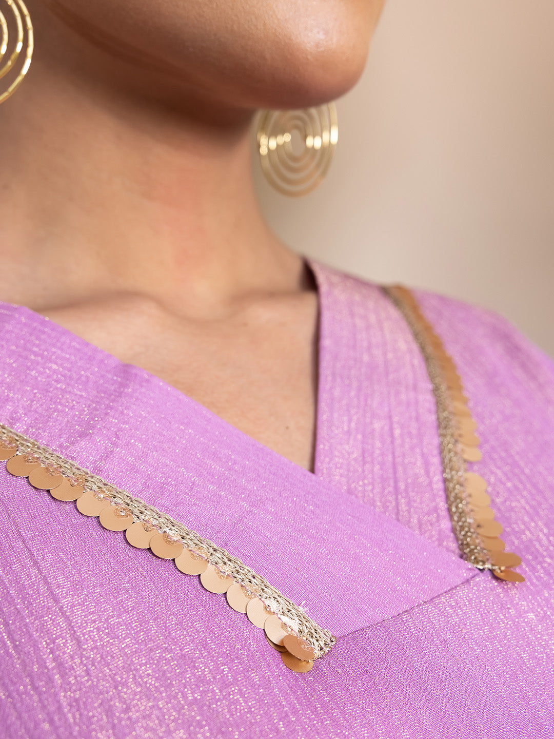 Kashvi Shimmer Crush Co-ord Set